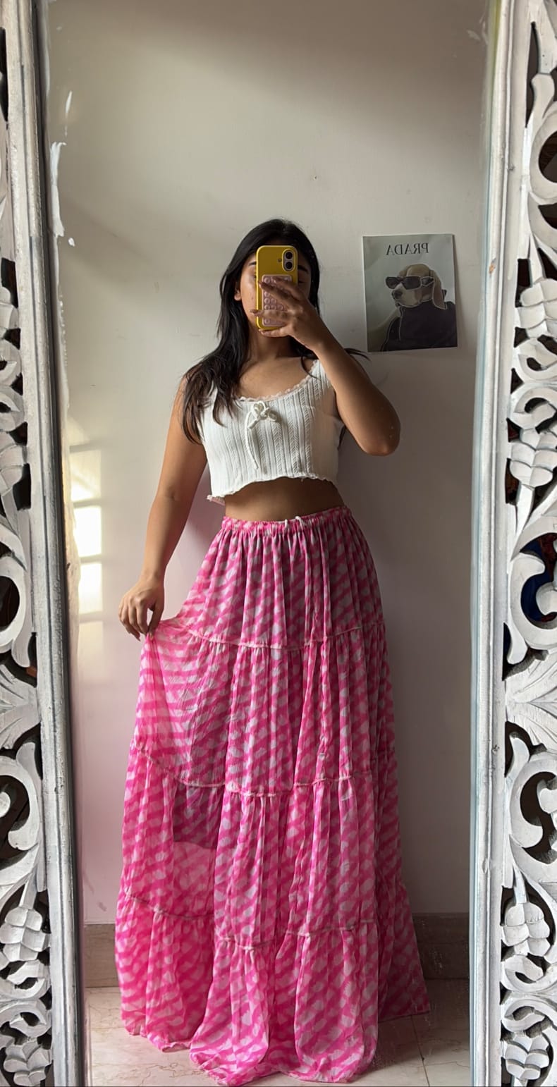 Pinteresty Pink Skirt
