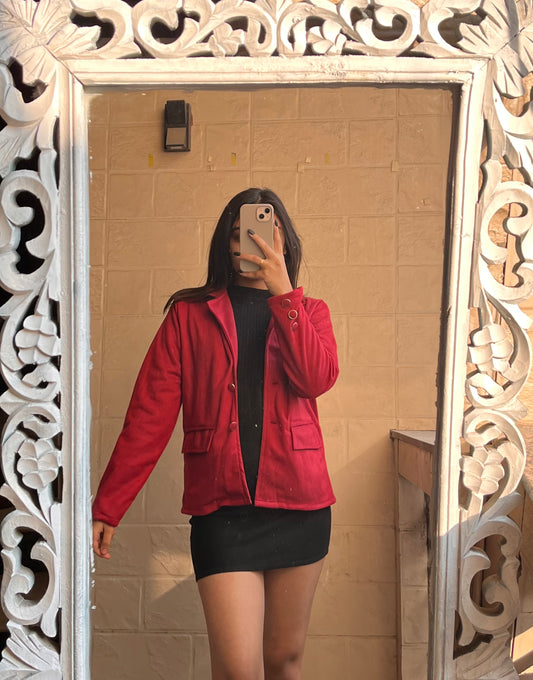 Maroon Blazer