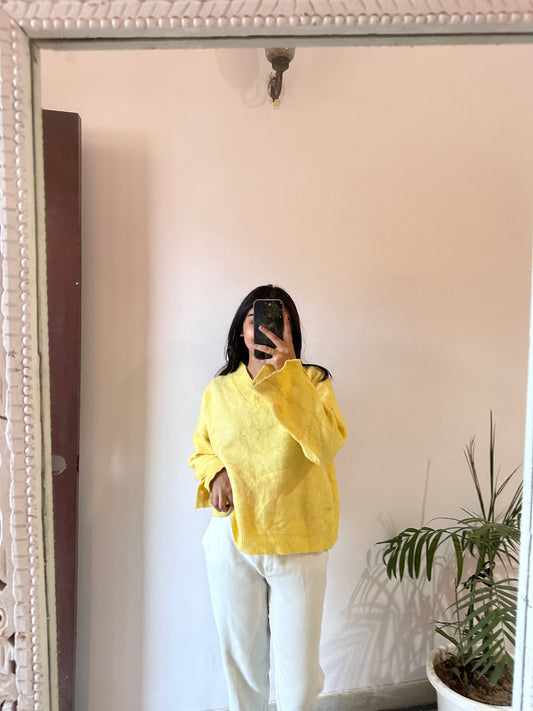 Yellow Pullover