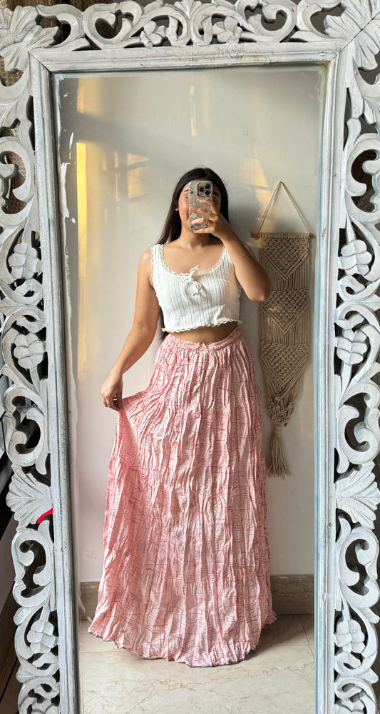 Peachy Light Skirt