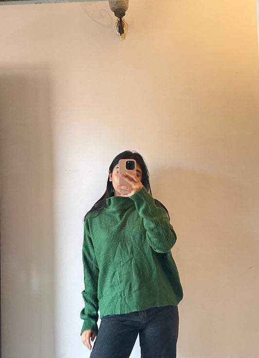 Classic Green Pullover