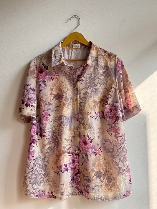 Purple Pattern Shirt