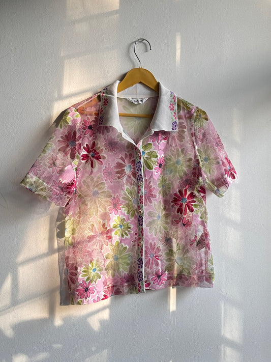 Short Floral Shirt