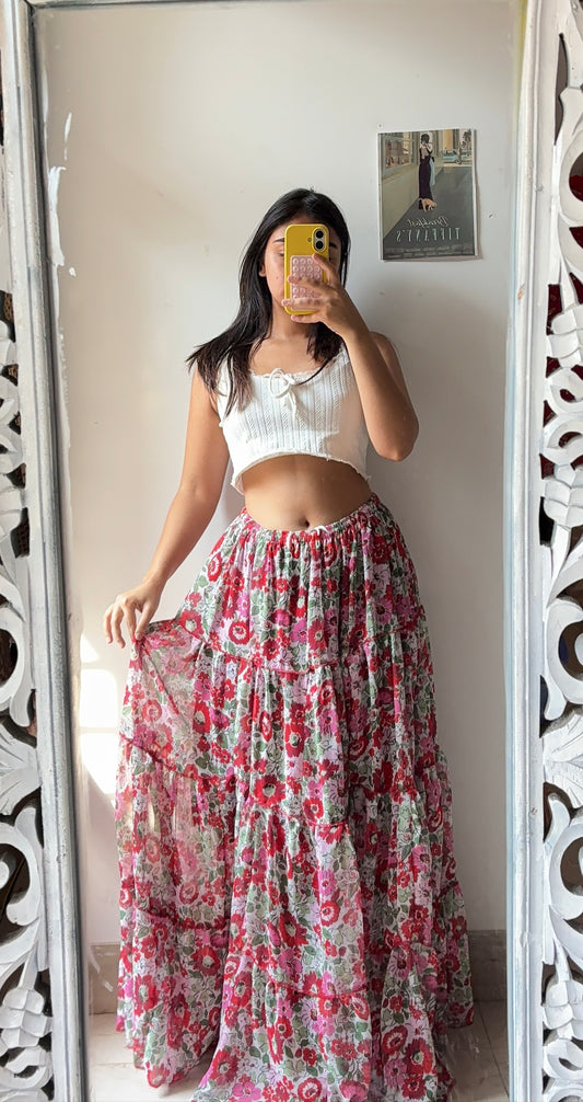 Floral Exquisite Skirt