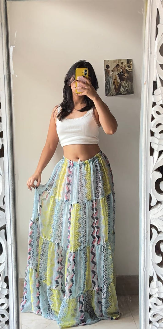 Picturesque Colourful Skirt