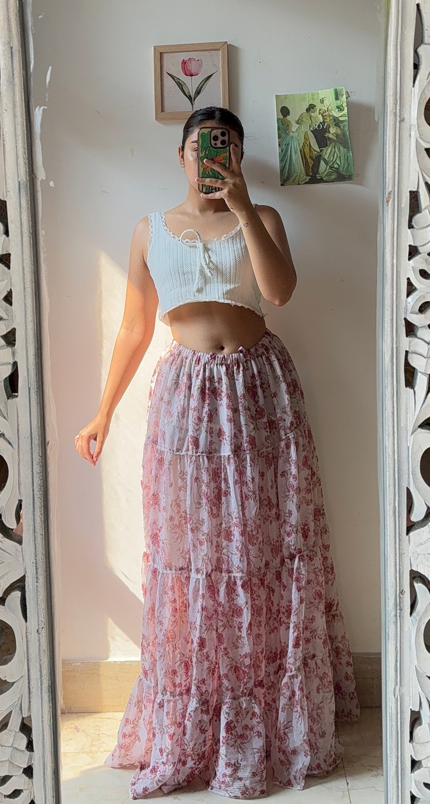 Blush Bloom Skirt