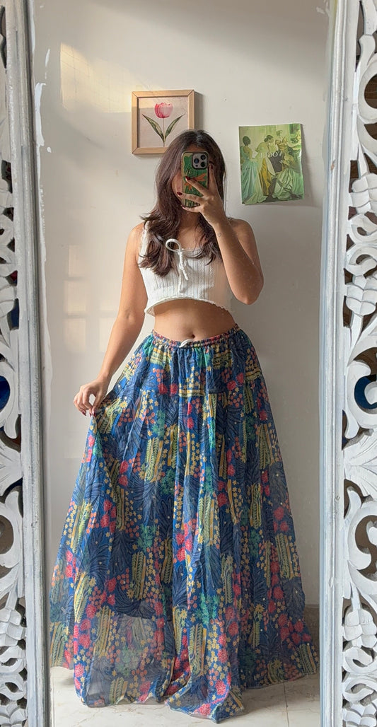 Vibrant Bloom Skirt